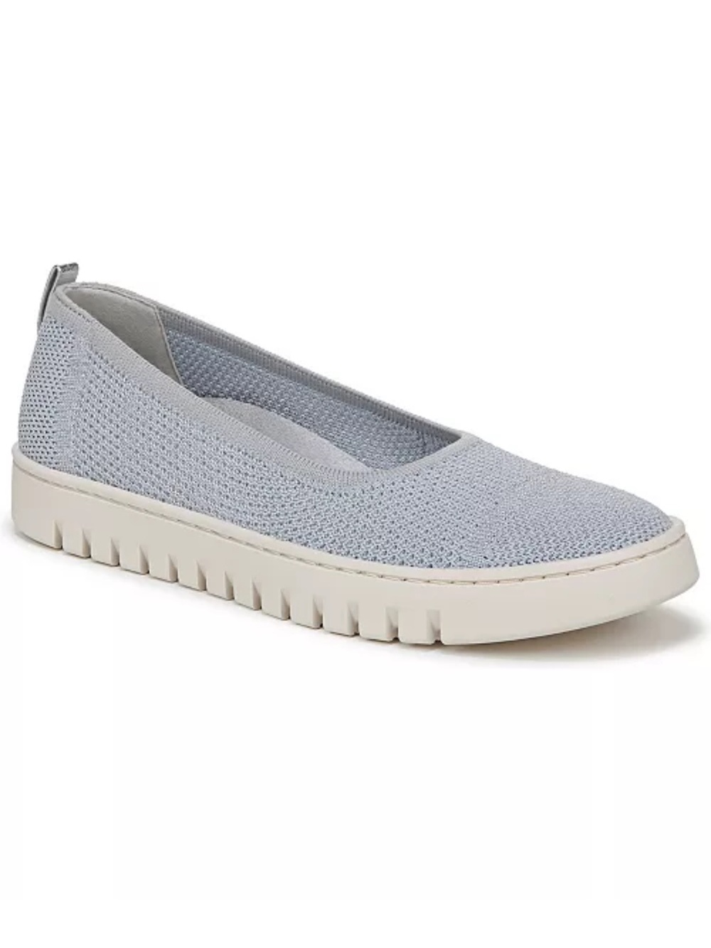 Vionic Uptown skimmer Blue Mist Knit Slip-On Women's Shoe
